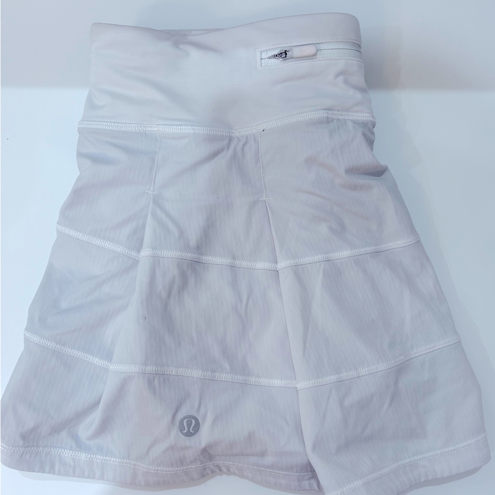 white lululemon skirt. Size 6